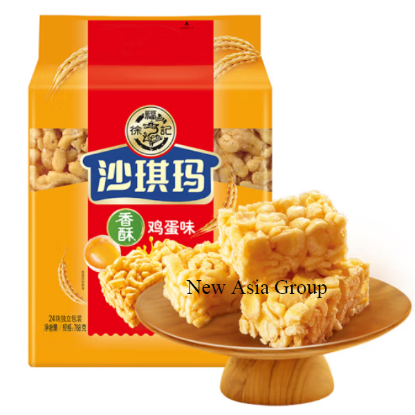 徐福记香酥鸡蛋味沙琪玛768g