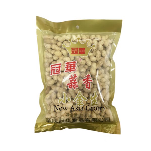 冠華蒜香小金生350g