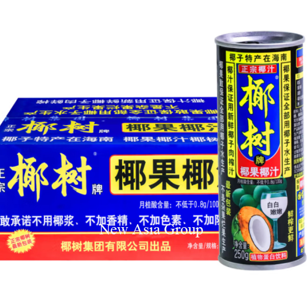 椰树椰果椰汁250g*24