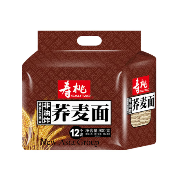 寿桃非油炸荞麦面900g(12个装)