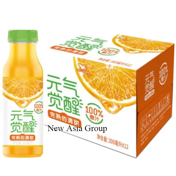 统一元气觉醒100%橙汁300ML*12