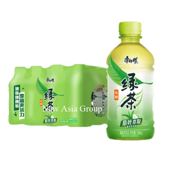 康师傅绿茶（低糖）330ml*12