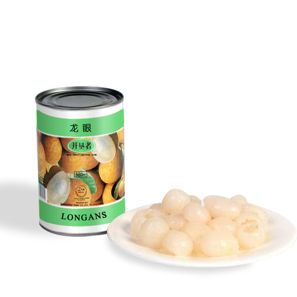 CF08 KKZ Canned Longans in Syrup 24*580G-24months