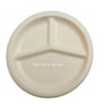 DT13 3 Compartment Plate 9inch 50pcs*20bag /ctn 50pcs*20bag /ctn -