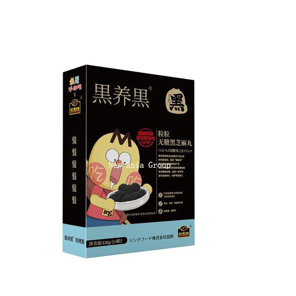 I04 Black Sesame Ball Sugar Free 40boxes*126G-12 months