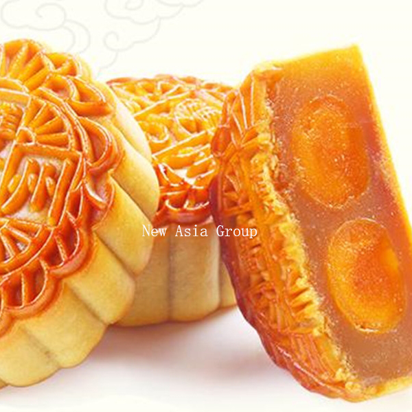 MC01 Double Yolk and White Lotus Paste Mooncake（A) 12*4*180G-24months