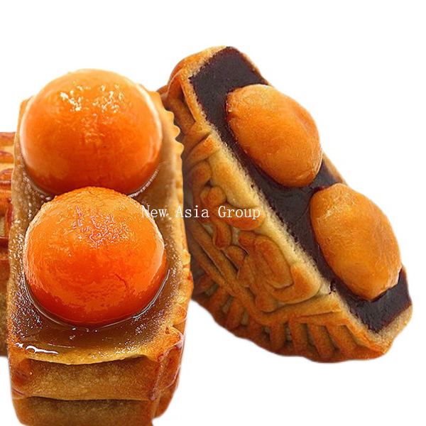 MC04 Double Yolk Red Bean Paste Mooncake  (D) 12*4*180G-24months