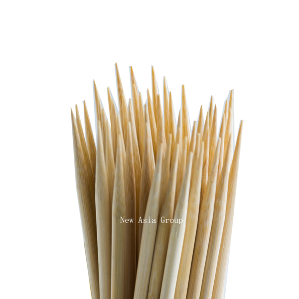 NF07 Bamboo Round Skewers/BBQ Skewers 10&15&20&25&30&40CM 100*100P