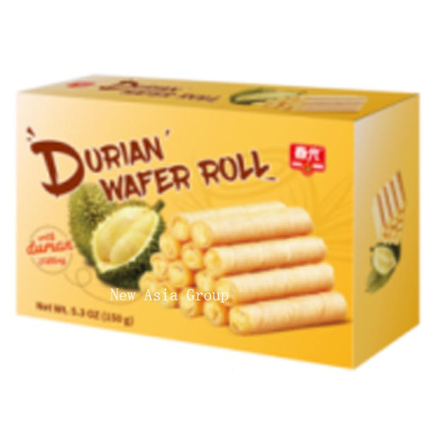 S107 Durian  Wafer Roll 15*150G-12months