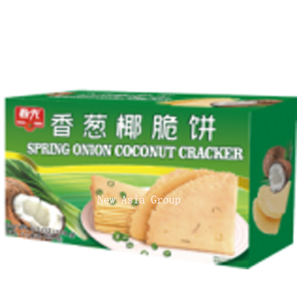 S64 Spring Onion Coconut Cracker 15*150G-12months