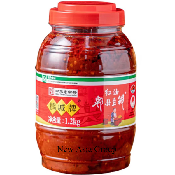 W03 Broad Bean Sauce with Chili Oil 1200g*8-12months