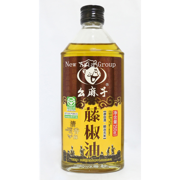 W127  YaoMaZi Green Sichuan Pepper Oil 10*250ML-18months