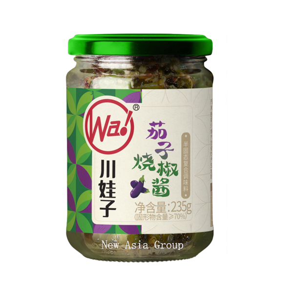 W158 CWZ Roasted Chili Sauce With Eggplant 12*230G-12months