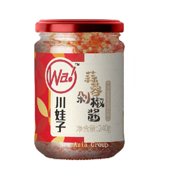 W163 CWZ Garlic Chili Sauce 28*240G-12months